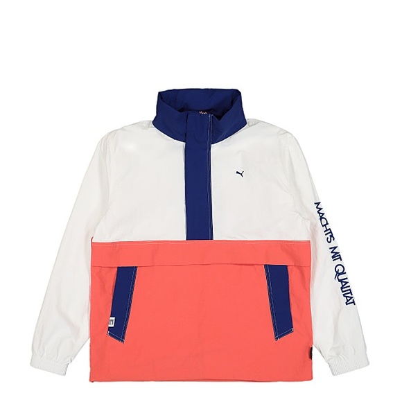 Puma Other - Puma Cordura MMQ Half Zip Lightweight Pullover Outerwear Salmon Jacket Men